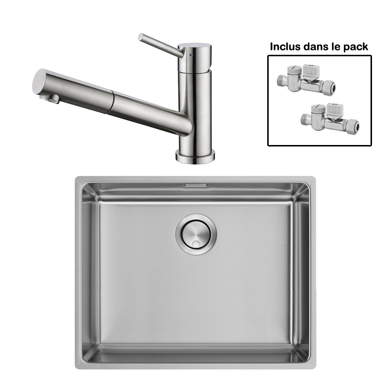 Pack : CIANE 50.4 + CERAMI DOUCHETTE INOX