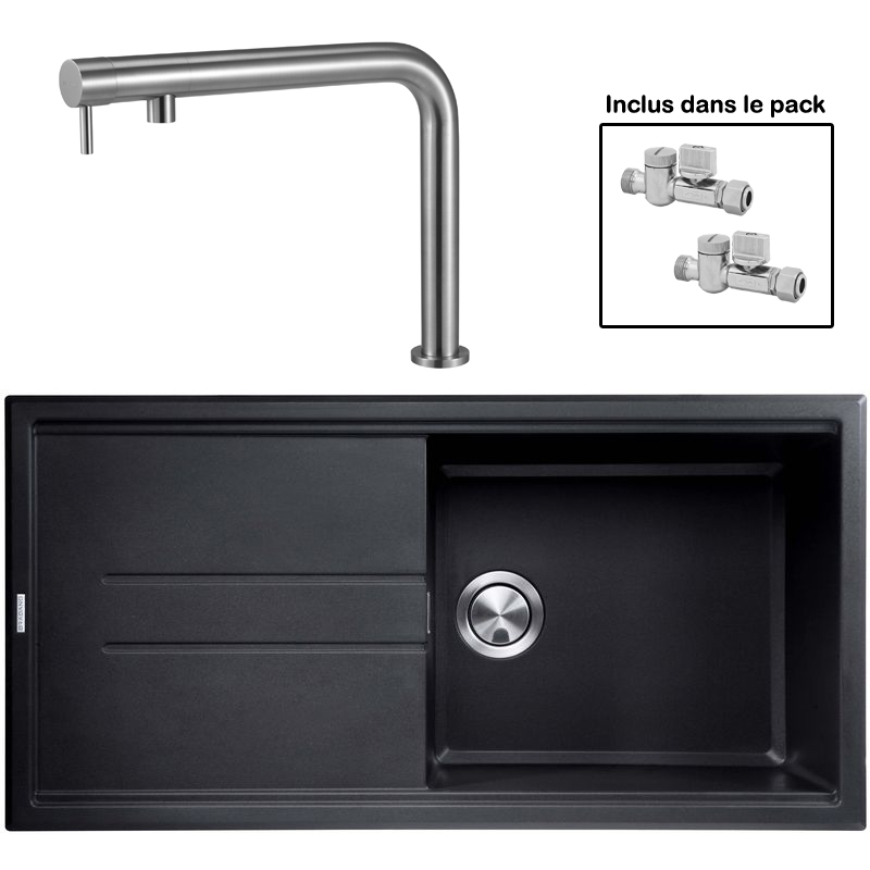 Pack : BRADANIT 48 NOIR + FINO INOX 316