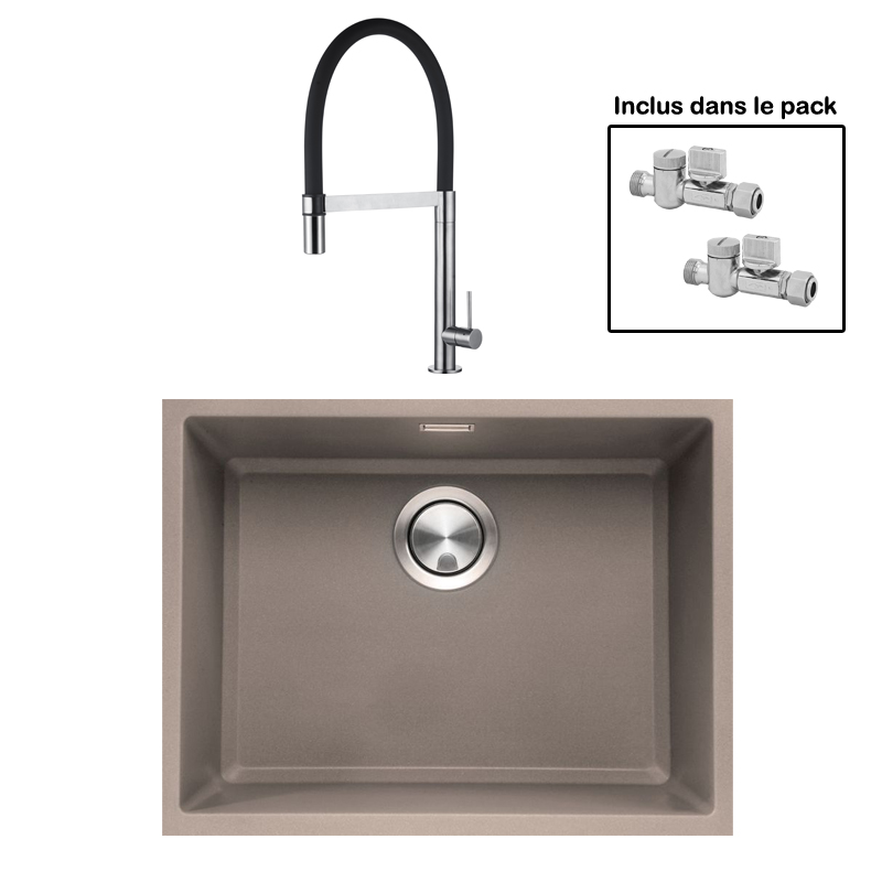 Pack : BRADANIT 51 U MOKA + TANARO BLACK