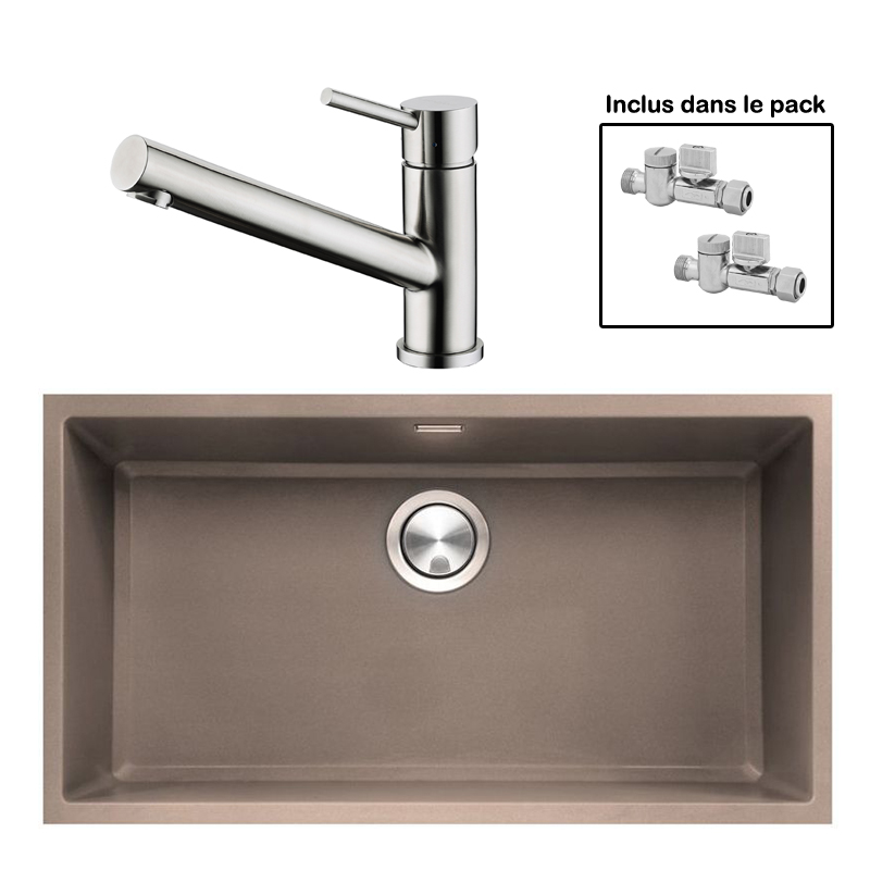Pack : BRADANIT 73 U MOKA + CERAMI INOX