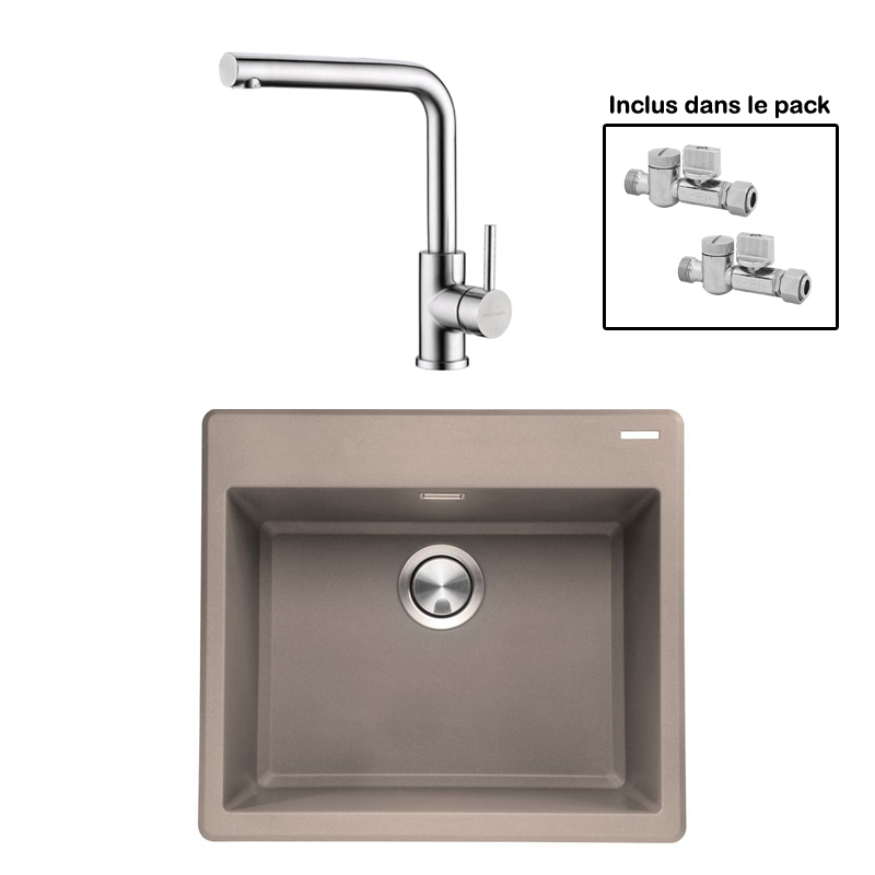 Pack : BRADANIT 51 MOKA + AVISIO INOX 90