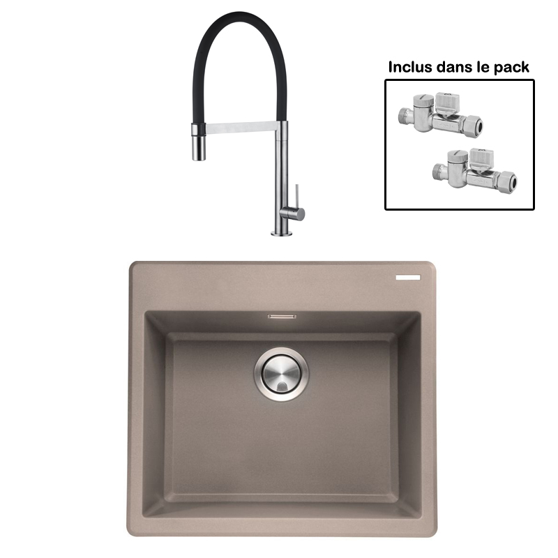 Pack : BRADANIT 51 MOKA + TANARO BLACK
