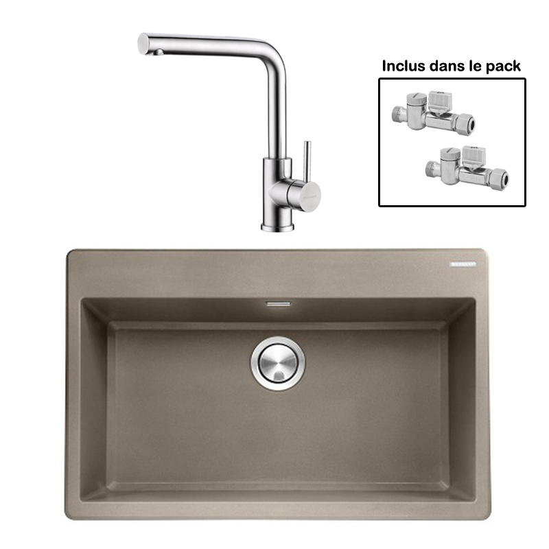 Pack : BRADANIT 73 MOKA + AVISIO ECO 45 INOX