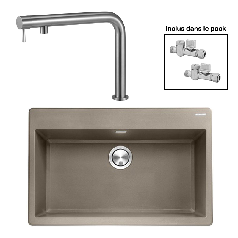 Pack : BRADANIT 73 MOKA + FINO INOX 316