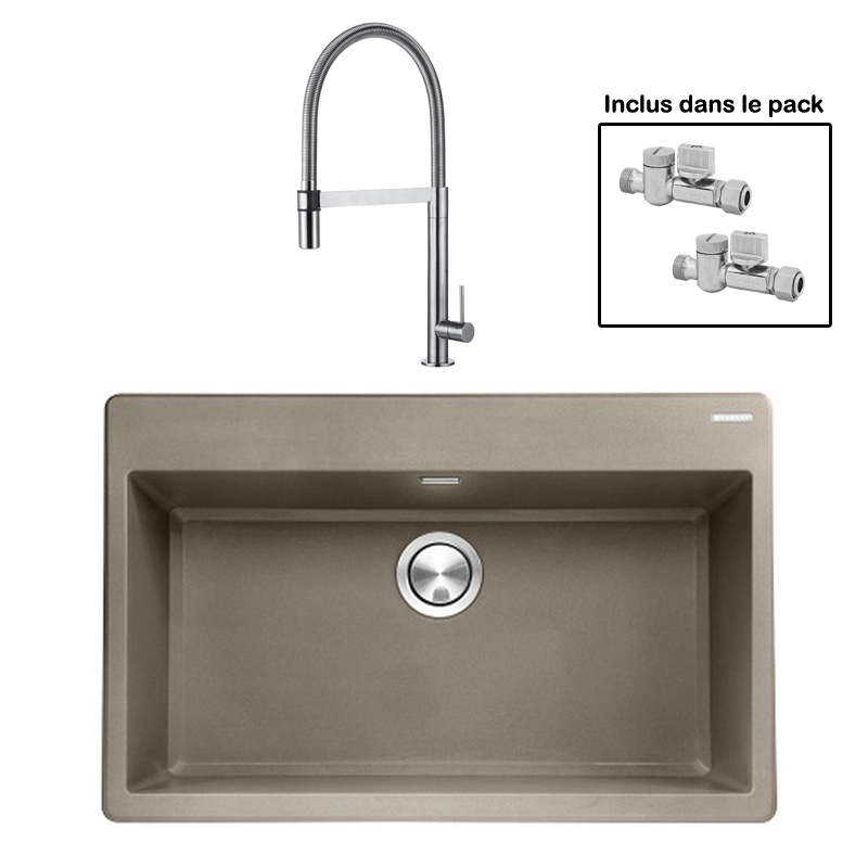 Pack : BRADANIT 73 MOKA + TANARO INOX