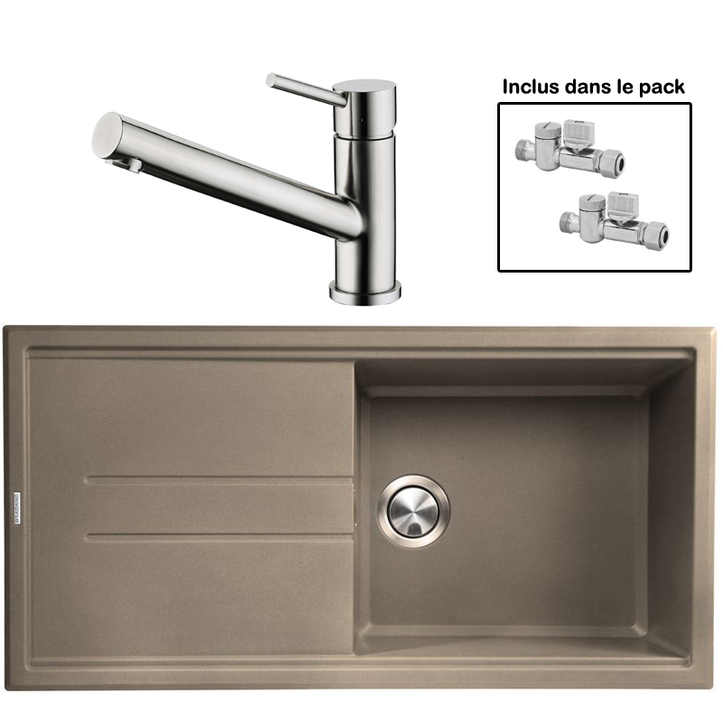 Pack : BRADANIT 48 MOKA + CERAMI INOX