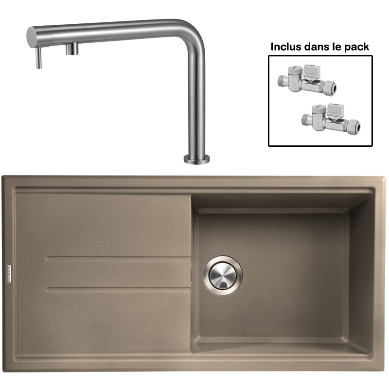 Pack : BRADANIT 48 MOKA + FINO INOX 316