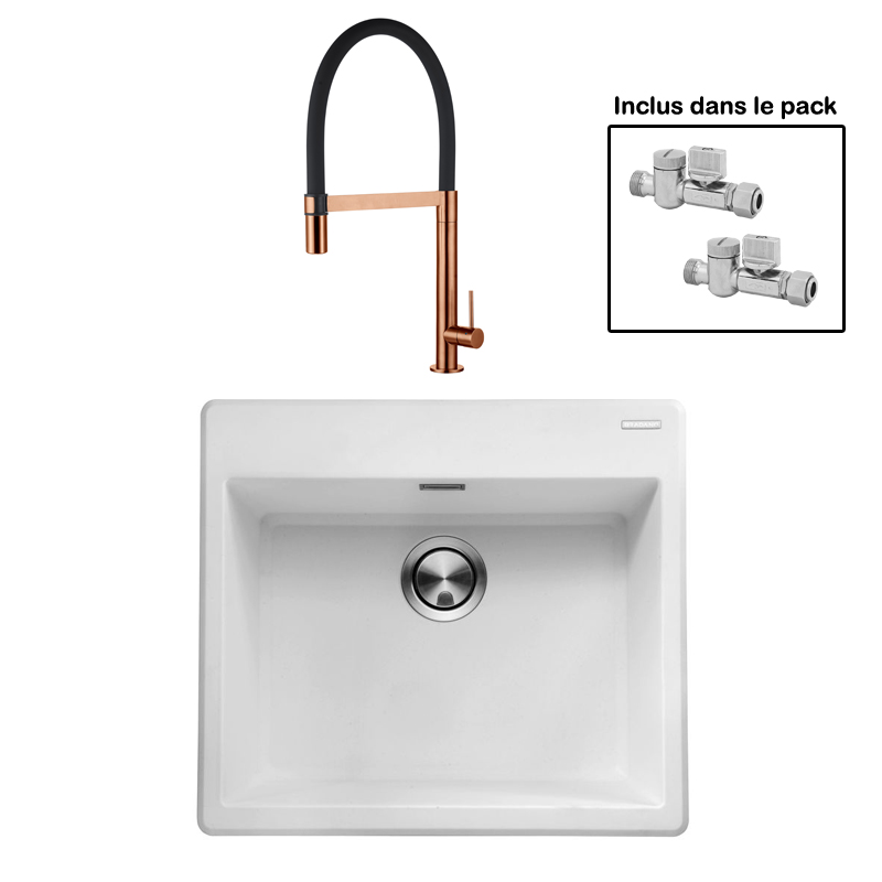 Pack : BRADANIT 51 BLANC + TANARO CUIVRE