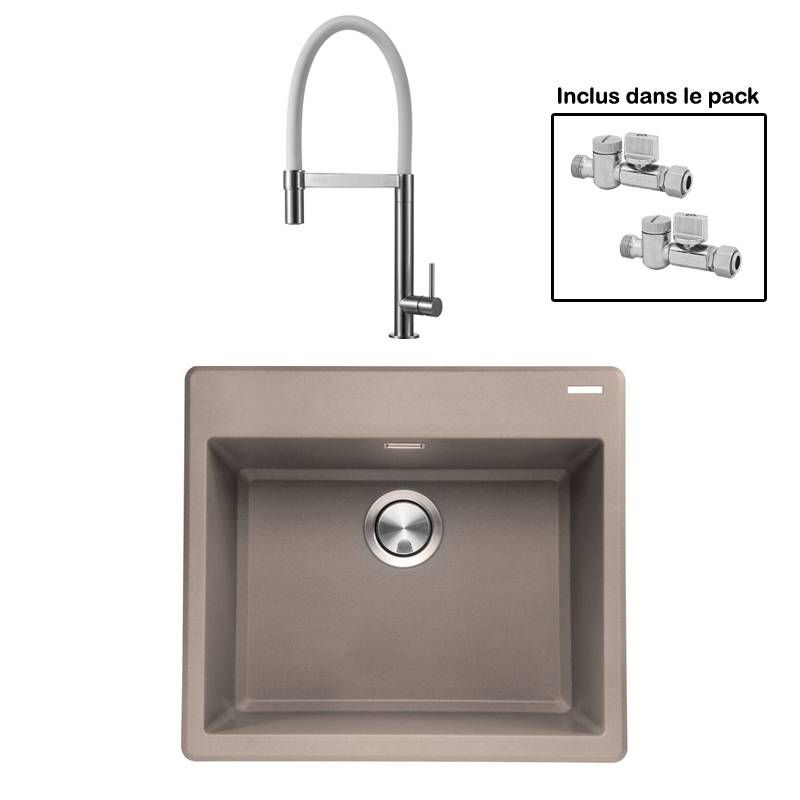 Pack : BRADANIT 51 MOKA + TANARO BLANC