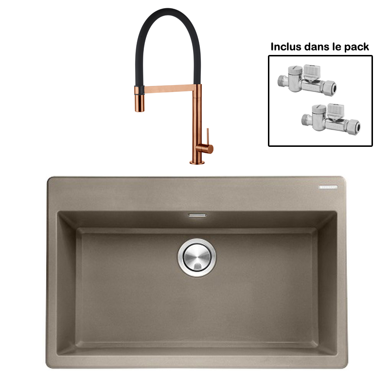 Pack : BRADANIT 73 MOKA + TANARO CUIVRE