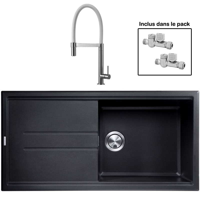 Pack : BRADANIT 48 NOIR + TANARO BLANC