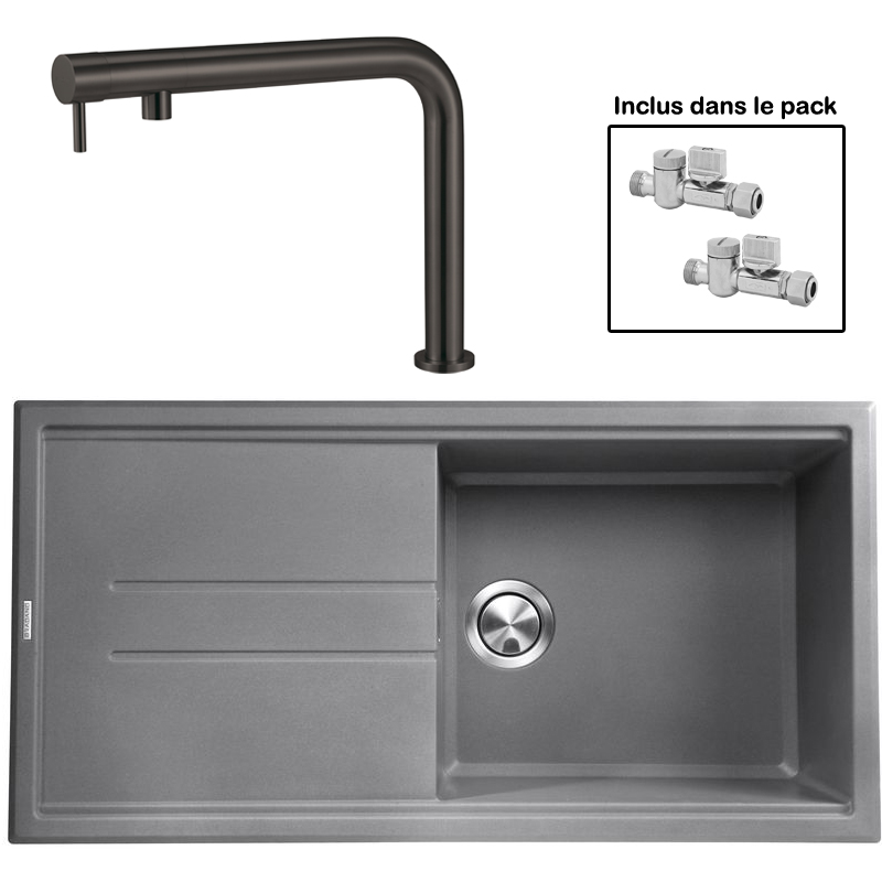 Pack : BRADANIT 48 GRIS + FINO BLACK 316
