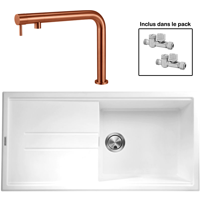 Pack : BRADANIT 48 BLANC + FINO CUIVRE 316