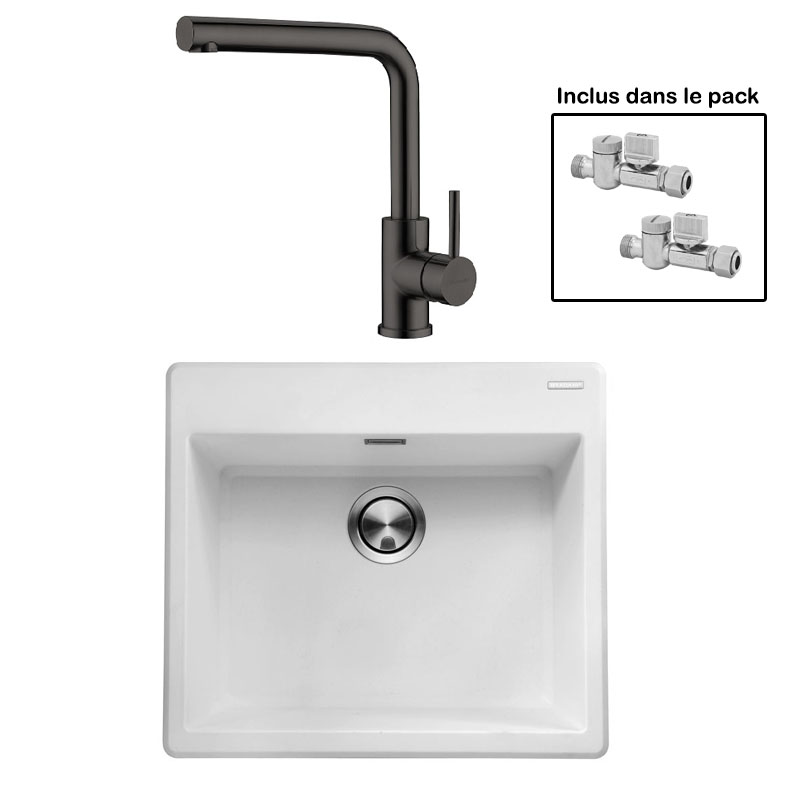 Pack : BRADANIT 51 BLANC + AVISIO ECO 90 BLACK