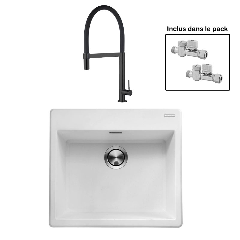 Pack : BRADANIT 51 BLANC + TANARO ALL BLACK