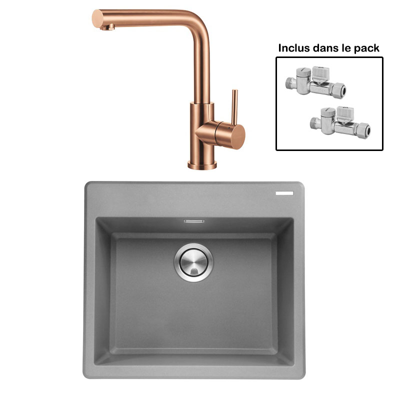 Pack : BRADANIT 51 GRIS + AVISIO ECO 90 CUIVRE