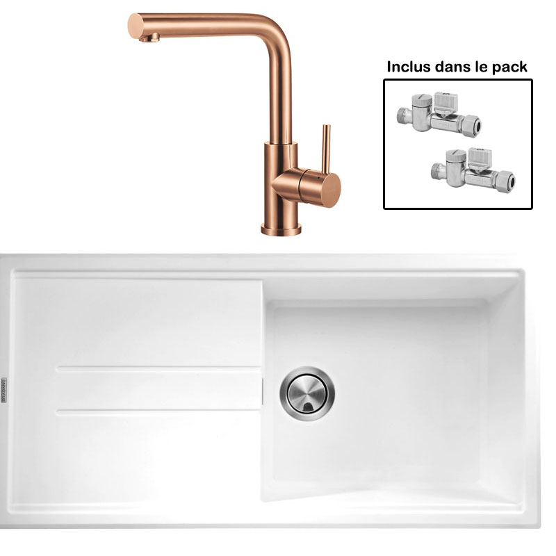 Pack : BRADANIT 48 BLANC + AVISIO ECO 90 CUIVRE