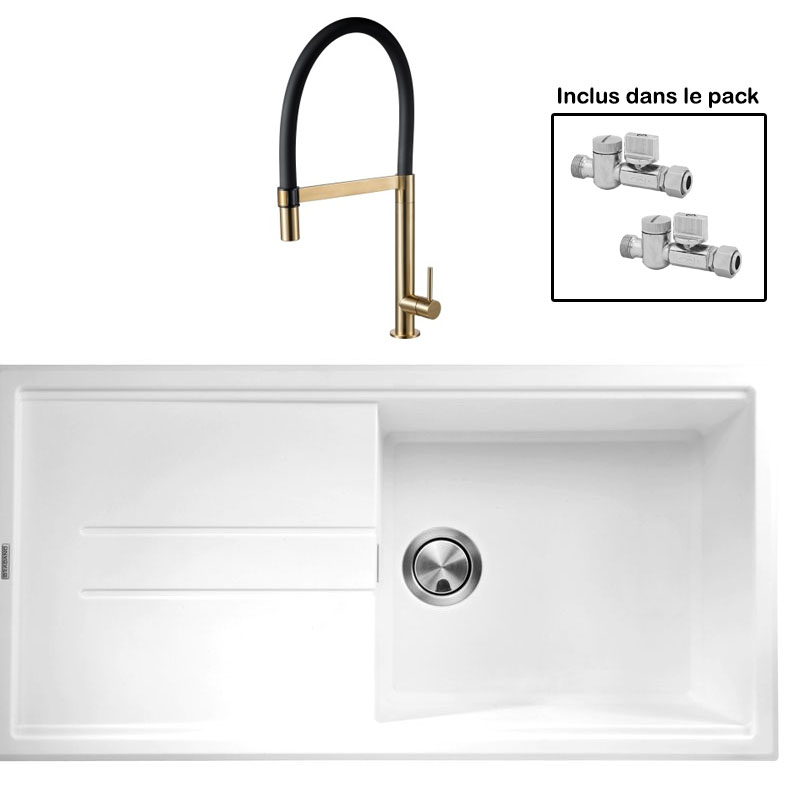 Pack : BRADANIT 48 BLANC + TANARO LAITON