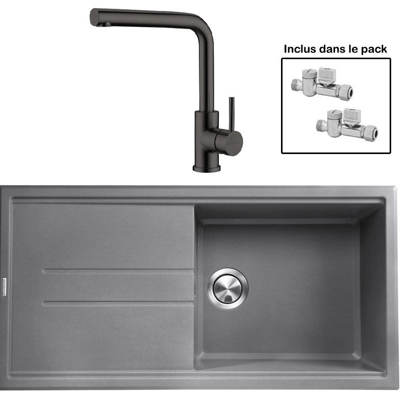 Pack : BRADANIT 48 GRIS + AVISIO ECO 90 BLACK