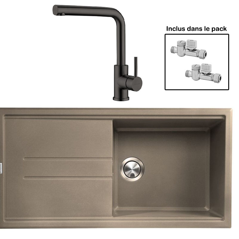 Pack : BRADANIT 48 MOKA + AVISIO ECO 90 BLACK