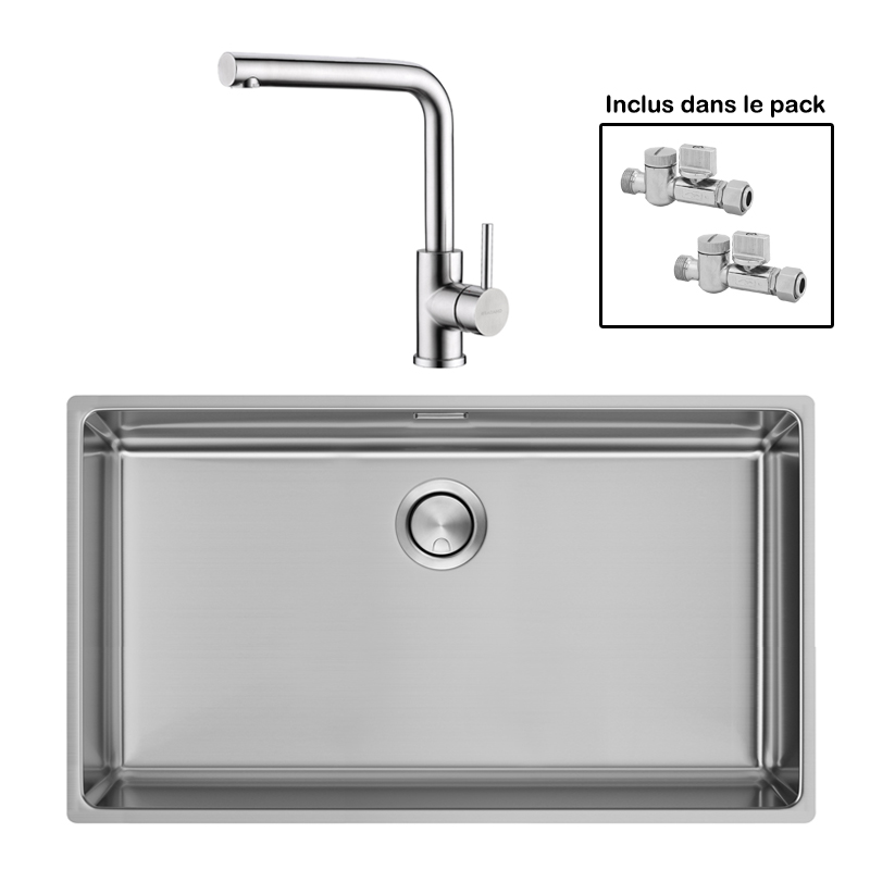 Pack : CIANE 71.4 + AVISIO INOX 90