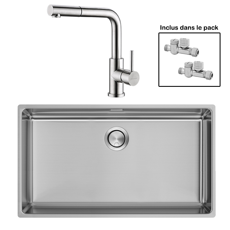 Pack : CIANE 71.4 + AVISIO DOUCHETTE 90 INOX