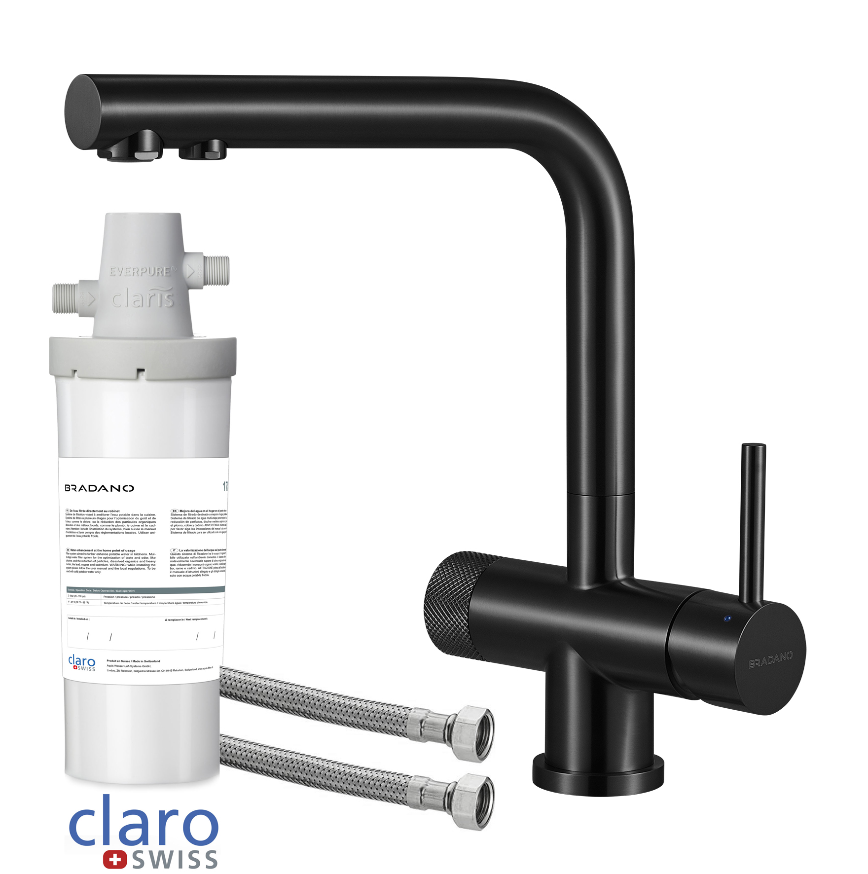 SAVIO BLACK + KIT DE FILTRATION