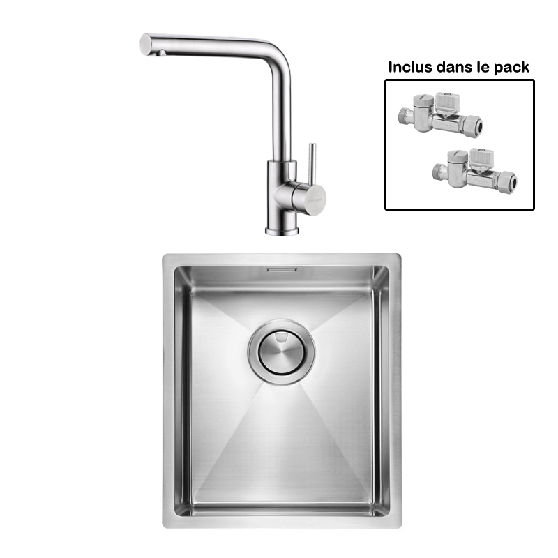 Pack : ALLARO 34 + AVISIO ECO 45 INOX