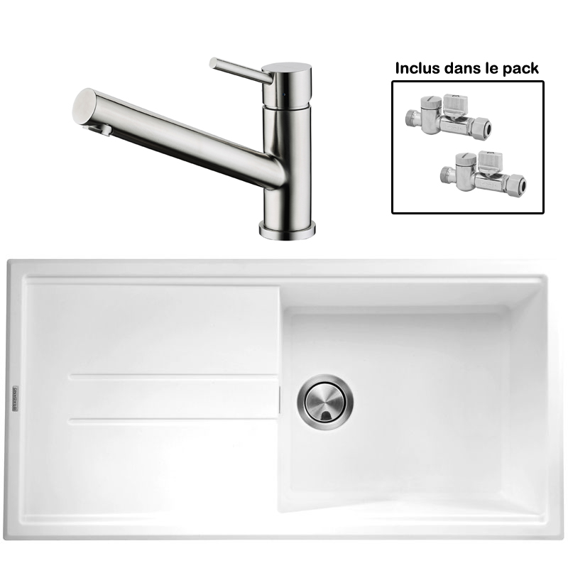 Pack : BRADANIT 48 BLANC + CERAMI INOX