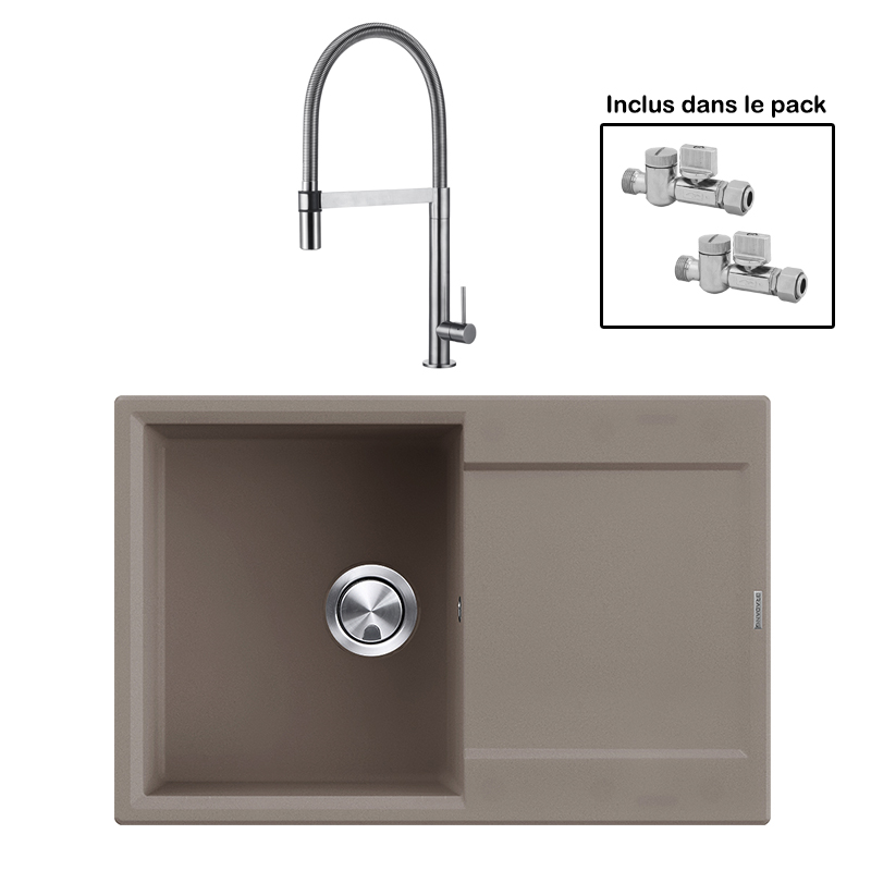 Pack : BRADANIT 38 MOKA + TANARO INOX