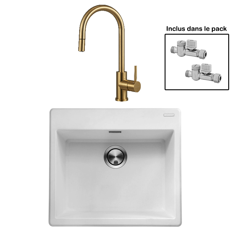 Pack : BRADANIT 51 BLANC + ALLIA DOUCHETTE GOLD