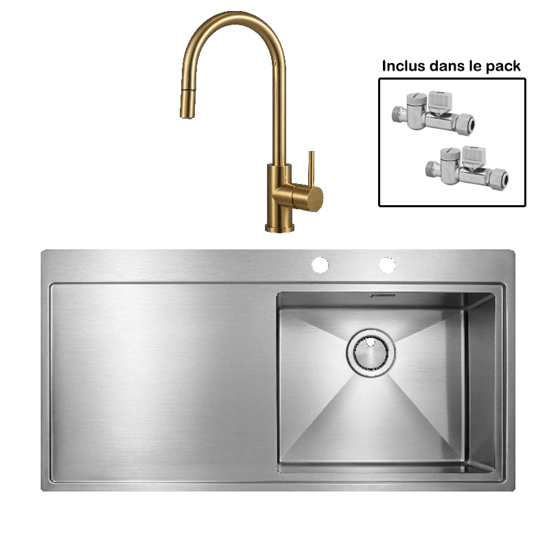 Pack : LIVENZA 46 EG + ALLIA DOUCHETTE GOLD