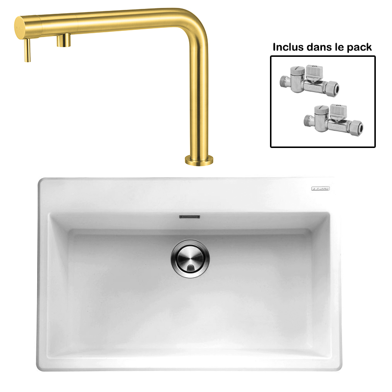 Pack : BRADANIT 73 BLANC + FINO GOLD 316
