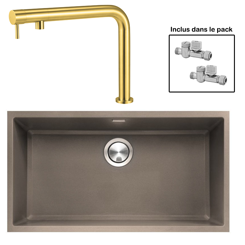 Pack : BRADANIT 73 U MOKA + FINO GOLD 316