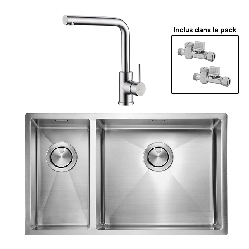Pack : ALLARO 1845 + AVISIO INOX 90