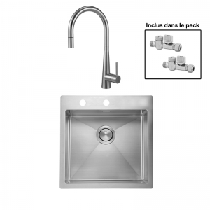 Pack : LIVENZA 45 + ALENTO DOUCHETTE INOX