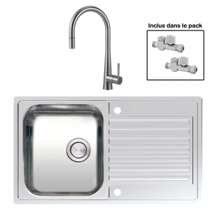 Pack : MARANO 36 + ALENTO DOUCHETTE INOX