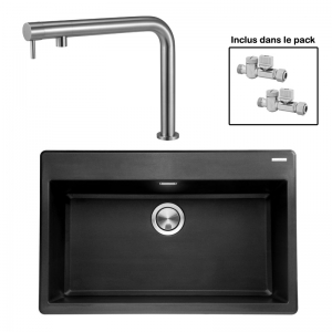 Pack : BRADANIT 73 NOIR + FINO INOX 316