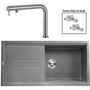 Pack : BRADANIT 48 GRIS + FINO INOX 316