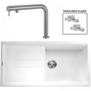 Pack : BRADANIT 48 BLANC + FINO INOX 316