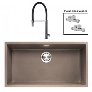 Pack : BRADANIT 73 U MOKA + TANARO BLACK