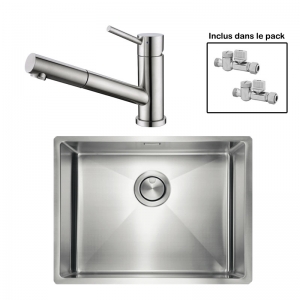 Pack : ALLARO 55 + CERAMI DOUCHETTE INOX