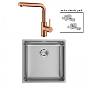 Pack : CIANE 40.4 + AVISIO DOUCHETTE CUIVRE ECO90