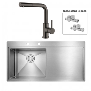 Pack : LIVENZA 46 ED + AVISIO DOUCHETTE BLACK ECO90
