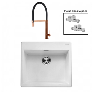 Pack : BRADANIT 51 BLANC + TANARO CUIVRE