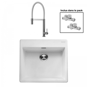 Pack : BRADANIT 51 BLANC + TANARO BLANC