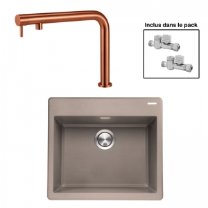 Pack : BRADANIT 51 MOKA + FINO CUIVRE 316