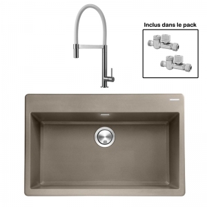 Pack : BRADANIT 73 MOKA + TANARO BLANC