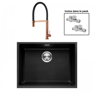 Pack : BRADANIT 51 U NOIR + TANARO CUIVRE