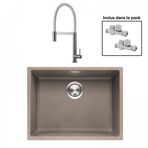 Pack : BRADANIT 51 U MOKA + TANARO BLANC